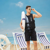 Adult Professional Buoyancy Life Vest for Boating, Jet Skiing, Fishing, and Water Rescue