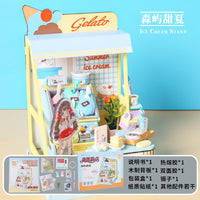 DIY Miniature Corner Shop Life Scene Model Kit