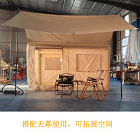 Portable Inflatable Camping Tent for 4-6 People, Thickened Waterproof Outdoor Shelter for Parties and Overnight Stays