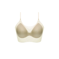 Women's Seamless Ice Silk Bralette, Wireless Breathable 3D Thin Comfort Vest Bra