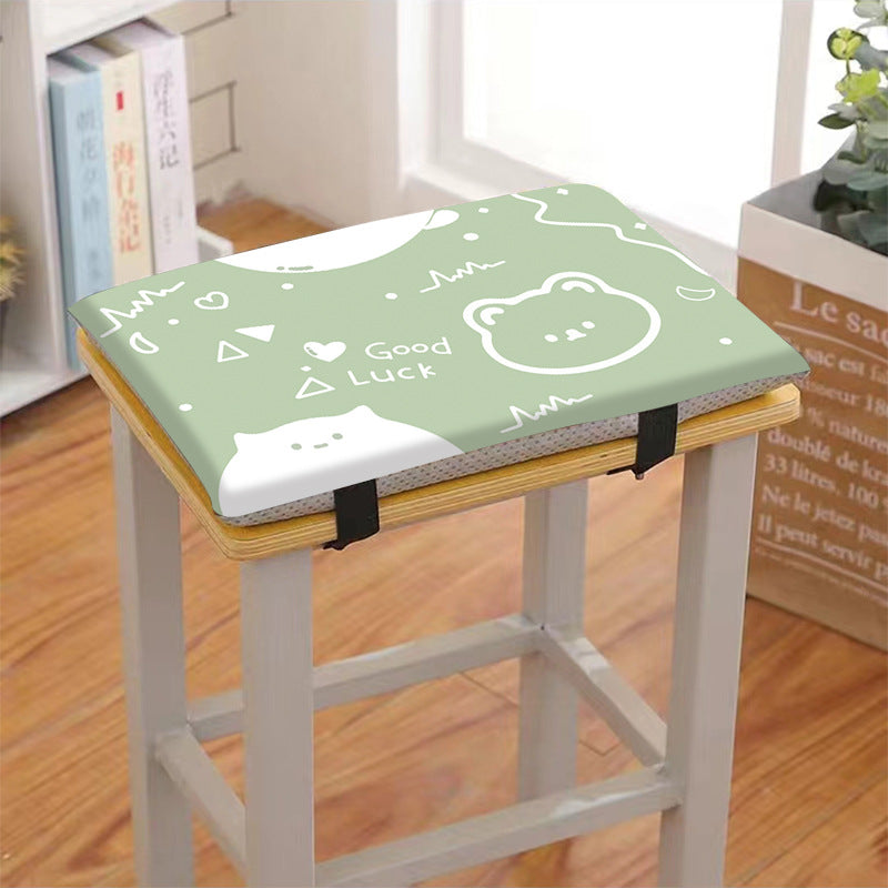 Memory Foam Seat Cushion for Students, Classroom Chairs, and Stools, Washable
