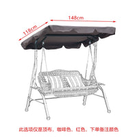 Outdoor Patio Swing Canopy Replacement Cover Waterproof UV Protection