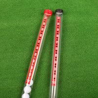 Golf Ball Pick-Up Tube Transparent Plastic Retriever for Driving Range Practice