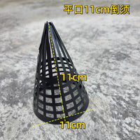 Eel Trap Funnel Inserts for Fishing Cages, Plastic One-Way Entry Cones