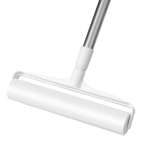 Lint Roller with Long Handle for Pet Hair, Dust, and Debris Removal from Floors and Carpets