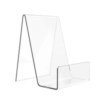 Acrylic Round Corner Bookends Clear Display Stand for Library and Retail