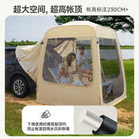 SUV Car Tail Tent for Outdoor Camping and Travel, Waterproof and Sunshade