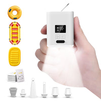Portable Outdoor Camping Electric Air Pump with Inflation & Deflation Function