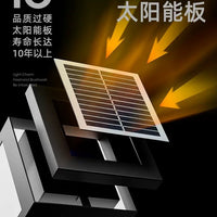 Solar/Electric Stainless Steel Square Lawn Lamp for Outdoor Garden and Villa Landscape Lighting