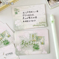 Cicada's Summer Message Cards, Ins-style Holiday Blessing Postcards, High-Value Commemorative Gift Cards