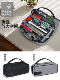 Waterproof Portable Digital Organizer Bag for Cables, Electronics, Power Bank, and Accessories