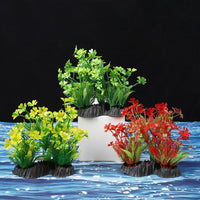 Artificial Four-Leaf Clover Potted Plant for Desktop Decor
