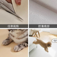 Pet Feeding Mat Waterproof PVC Placemat for Cats and Dogs