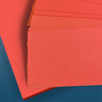 Yellow Talisman Paper for Taoist Rituals, Thickened Blank Red Paper for Calligraphy