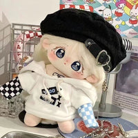 Xiaoxiao 20cm Cotton Doll with Skeleton or Boneless, Plush Toy with Outfit