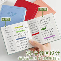 Portable Pocket Notebook with Leather Cover - Square Memo Pad for Notes and Reminders