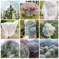Fruit Tree Insect Net Cover, Bird Protection Mesh, Vegetable Greenhouse Planting Fine Mesh Anti-Insect Netting