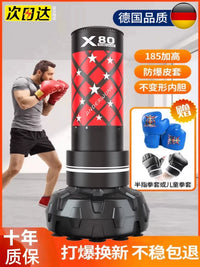 Freestanding Punching Bag for Adults & Kids - Heavy Duty Kickboxing & MMA Training Bag