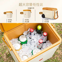 Ice Master Portable Insulated Cooler Box for Outdoor Camping, Car, and Commercial Use