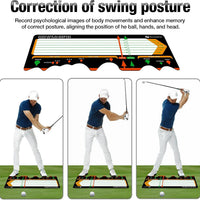 Golf Training Mat for Beginners, Posture Aid and Corrector