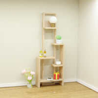 1:12 Dollhouse Miniature Storage Rack Model, Simulation Floor Shelf for DIY Micro Food Play Scene Decor