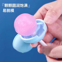 Silicone Ice Pop Molds with Sticks - Reusable Mini Ice Cream Bar Maker for Homemade Treats