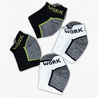 Men's Athletic Low Cut Socks Breathable Moisture Wicking Odor Resistant Ankle Socks for Summer