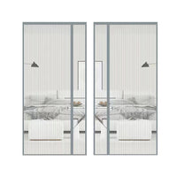 Magnetic Screen Door with Anti-Scratch Mesh for Summer Insect Protection