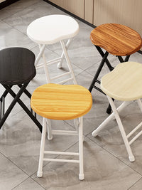 Foldable Chair with Backrest for Home Dining, Portable Office, Conference, Computer, and Dormitory Use