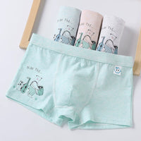 Boys' Cotton Boxer Briefs Underwear for Toddlers, Kids, and Teens