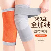 Thermal Fleece-Lined Knee Brace for Cold Weather Joint Protection