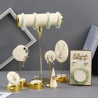 Velvet Jewelry Display Stand for Rings, Necklaces, Bracelets, Earrings and Pendants
