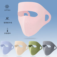 Full Face Sun Protection Mask for Men, Breathable Outdoor Cycling UV-Resistant Dustproof Windproof Cold Weather Balaclava