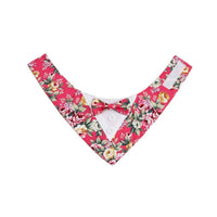TANPOPO Floral Pet Bandana with Hook and Loop Fastener for Small to Large Dogs