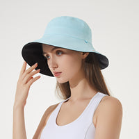 Women's Reversible UV Protection Sun Hat Wide Brim Bucket Hat for Beach and Outdoor Activities