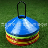 Soccer Training Cones Set with Mesh Bag, Obstacles, and Triangle Cones for Campus Soccer Training
