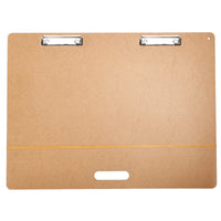 Portable Wooden Sketch Board with Clip for Art Drawing and Painting, 4K Size