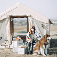 Inflatable Outdoor Camping Tent, Portable Automatic Setup, Sunshade & Rainproof Family Tent