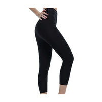 Women's Full-Coated Sweat Sauna Pants High Waist Tummy Control Butt Lift Running Yoga Workout Shaper