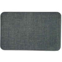Diatomaceous Earth Absorbent Bath Mat Non-Slip Memory Foam or Rubber Backing for Bathroom Entryway