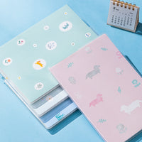 Deli T3272 Series 32K Notebook with Protective Cover, Thickened Pages, Simple Design for Students