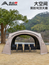 Beishanlang Mongolian Yurt Dome Tent Outdoor Blackout Sunscreen Camping Shelter