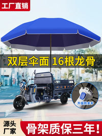 Large Outdoor Patio Umbrella with UV Protection, Commercial Grade Sunshade for Market Stalls and Gardens