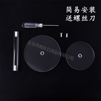 Clear Acrylic Round Display Stand for Anime Figures and Collectibles