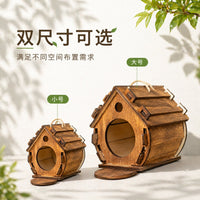 Outdoor Wooden Bird Breeding Nest Box for Pigeons and Parrots