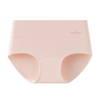 Women's High-Waist Cotton Underwear with Extended Crotch, Tummy Control & Hip Lift, 10A Antibacterial