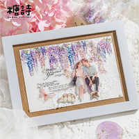 Tangshi PET Crystal Clear Die-Cut Washi Tape - Mountain Wildflower Series