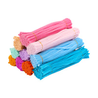 Macaron Color Chenille Stem DIY Craft Kit for Flower Bouquets and Crafts