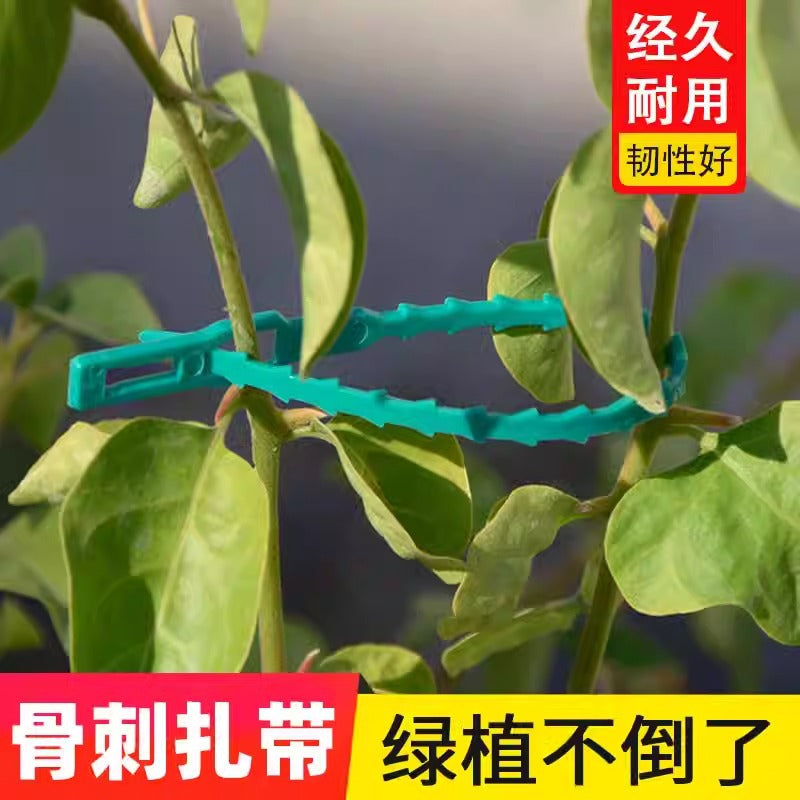 Adjustable Plant Twist Ties and Clips for Garden Support, Reusable Vine Fasteners