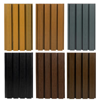 Outdoor Wood-Plastic Composite Wall Panel for Fencing and Ceiling Decor